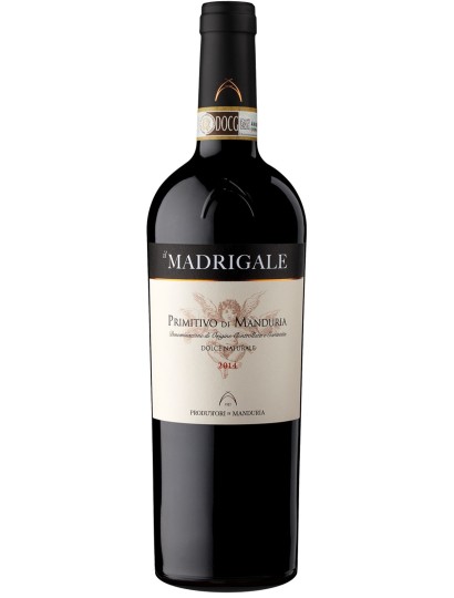 PRODUTTORI DI MANDURIA - IL MADRIGALE - PRIMITIVO DI MANDURIA  DOLCE NATURALE DOCG