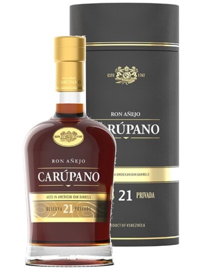 CARUPANO - RESERVA PRIVADA 21- RON DE VENEZUELA