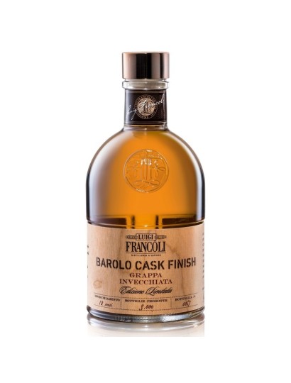 FRANCOLI-BAROLO CASK FIISH  - GRAPPA INVECCHIATA
