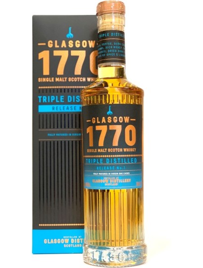 GLASGOW 1770 - TRIPLE DISTILLED RELEASE N.1