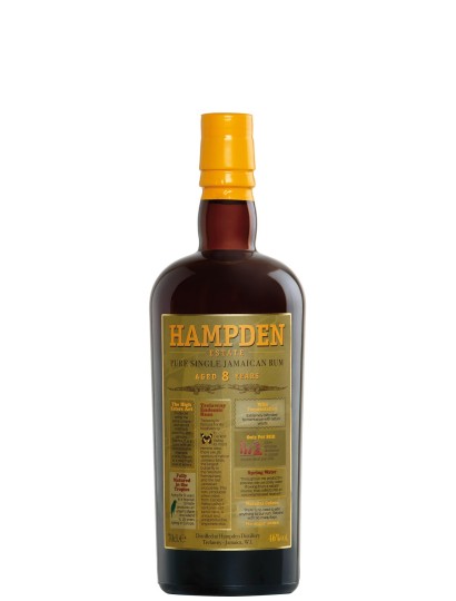 HAMPDEN - ESTATE - JAMAICAN RUM 8 Y.O.
