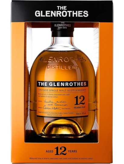 THE GLENROTHES-12 YEARS SPEYSIDE SINGLE MALT SCOTCH WHISKY